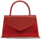 Bolsa de noite Dasein Women Party Clutches Wedding Red Glitter Bolsa de noite Dasein Women Party Clutches Wedding Red Glitter