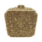 Bolsa de Noite Feminina com Diamante - Minaudière de Metal para Casamento Bolsa de Noite Feminina com Diamante - Minaudière de Metal para Casamento