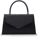 Bolsa de noite feminina Dasein, bolsa de festa formal para casamento, preta