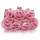 Bolsa de noite JAMBHALA Dressy Floral Satin para mulheres