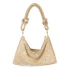 Bolsa de noite NEWROGENG Rhinestone Purse Silver para mulheres
