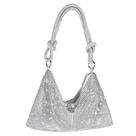 Bolsa de noite NEWROGENG Rhinestone Purse Silver para mulheres