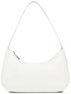 Bolsa de ombro Afashor Vegan Leather Hobo Sling Tote branca