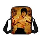 Bolsa de ombro Bruces Lees Anime Messenger Bag portátil Bolsa de ombro Bruces Lees Anime Messenger Bag portátil