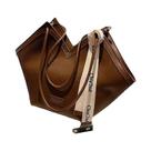 Bolsa De Ombro Casual Feminina Em Lona Estilo Coreano Grande Tote Versátil Para Estudantes E Uso