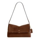 Bolsa de Ombro Coach Chelsea em Couro Suede 30 cm