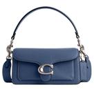 Bolsa de ombro Coach Polished Pebble Leather Tabby 20 Sky Blue