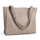 Bolsa de ombro de couro befen para mulheres taupe Bolsa de ombro de couro befen para mulheres taupe