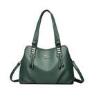 Bolsa De Ombro De Couro Luxuosa Para Mulheres, Designer, 3 Camadas, Bolsa Transversal, Moda 2024