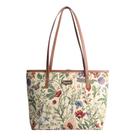 Bolsa de Ombro em Tapeçaria Signare Floral Jardim da Manhã Tote