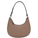 Bolsa de ombro FashionPuzzle Small Crescent Taupe para mulheres