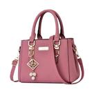 Bolsa de Ombro Feminina de Couro Casual - Grande Capacidade
