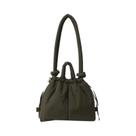 Bolsa De Ombro Feminina De Dacron Macio, Moda Coreana, Mini Tote, Bolsa Transversal, Bolsa De Mão