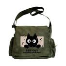 Bolsa De Ombro Feminina De Lona De Grande Capacidade Com Design De Desenho Animado Fofo Para Bolsa De Ombro Feminina De Lona De Grande Capacidade Com Design De Desenho Animado Fofo Para