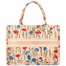 Bolsa de Ombro Feminina Estilo Praia com Zíper Ampla e Funcional