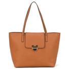Bolsa de Ombro Feminina Mickey Caramelo