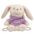 Bolsa de ombro Fluffy Rabbit Bunny para uso diário Bolsa de ombro Fluffy Rabbit Bunny para uso diário