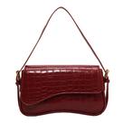 Bolsa de ombro Juoxeepy Y2K Crocodile Bolsa para mulheres