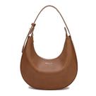 Bolsa de ombro Keyli em couro impermeável Small Camel