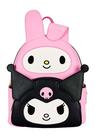 Bolsa de Ombro Loungefly Sanrio - Hello Kitty, My Melody e Kuromi
