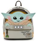 Bolsa de ombro Loungefly Star Wars Baby Yoda The Mandalorian Bolsa de ombro Loungefly Star Wars Baby Yoda The Mandalorian