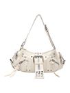Bolsa de ombro MakeMechic Rivet Y2K Punk Vintage PU Leather Bolsa de ombro MakeMechic Rivet Y2K Punk Vintage PU Leather