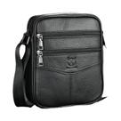 Bolsa De Ombro Masculina De Couro De Alta Capacidade Multifuncional Em Couro Bovino Transversal Bolsa De Ombro Masculina De Couro De Alta Capacidade Multifuncional Em Couro Bovino Transversal