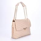 Bolsa de Ombro Matelassê Nude Jorge Bischoff