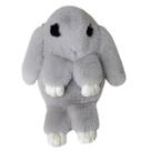 Bolsa de ombro Messenger Cross Body para crianças Grey Fluffy Rabbit Bolsa de ombro Messenger Cross Body para crianças Grey Fluffy Rabbit