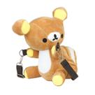 Bolsa de ombro Messenger Kids Bear Plush 19x10x21cm