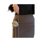 Bolsa De Ombro Mini De Luxo Feminina Com Coração De Diamantes E Strass Para Noite - Bolsa De Moda Bolsa De Ombro Mini De Luxo Feminina Com Coração De Diamantes E Strass Para Noite - Bolsa De Moda