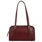 Bolsa de ombro MINKARS Swing Bag Purse Zip Wine Red