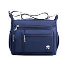 Bolsa de ombro MINTEGRA feminina espaçosa de nylon com vários bolsos