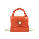 Bolsa de ombro MOSSTYUS Little Girls Mini Jelly Purse Orange