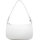 Bolsa de ombro NIUEIMEE ZHOU Small Crossbody Leather White