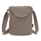 Bolsa de ombro OPQRSTU Retro Canvas Feminina Verde Tamanho Pequeno Bolsa de ombro OPQRSTU Retro Canvas Feminina Verde Tamanho Pequeno