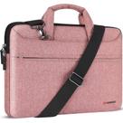Bolsa de ombro para laptop Messenger DOMISO 15,6" rosa