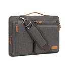 Bolsa de ombro para laptop MOSISO 360 Protective 17-17.3" Taupe Grey