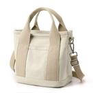 Bolsa de Ombro Pequena Feminina - Moderna, em Lona, com Zíper Reforçado