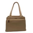 Bolsa de Ombro Scamboo Couro Bege 1973 - Bege Tamanho U
