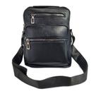 Bolsa De Ombro Shoulder Bag Crossbody Transversal Carteiro Pochete Unissex preto