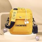 Bolsa de Ombro Shoulder Bag Streetwear Estilosa Tiracolo Amarela