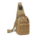 Bolsa de Ombro Single Shoulder Ambidestra Cor:Preto