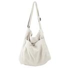 Bolsa de ombro tiracolo Canvas Hobo para mulheres/homens branca Bolsa de ombro tiracolo Canvas Hobo para mulheres/homens branca