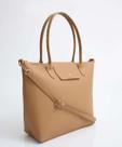 Bolsa De Ombro Tote Feminina Marisa Bege-75067