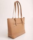 Bolsa De Ombro Tote Feminina Marisa Bege-76054