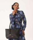 Bolsa De Ombro Tote Feminina Preto Alice Pallucci-13085