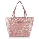 Bolsa De Ombro Transparente Diamantes Jacki Design Rosa Bolsa De Ombro Transparente Diamantes Jacki Design Rosa