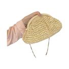Bolsa De Ombro Transversal Feminina De Palha Para O Verão, Estilosa E Casual, Com Textura Em Formato Bolsa De Ombro Transversal Feminina De Palha Para O Verão, Estilosa E Casual, Com Textura Em Formato