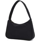 Bolsa de ombro YIKOEE pequena de nylon preta Bolsa de ombro YIKOEE pequena de nylon preta